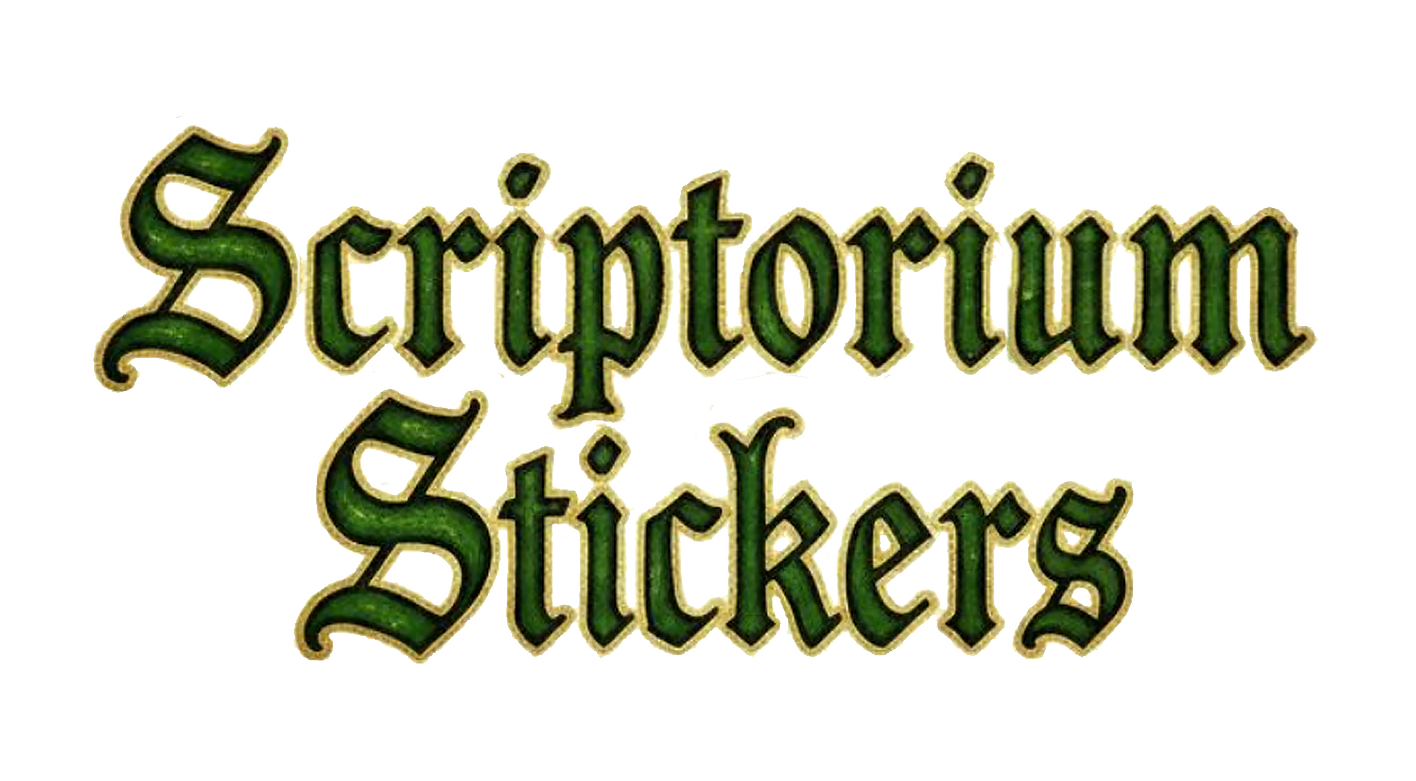Scriptorium Stickers